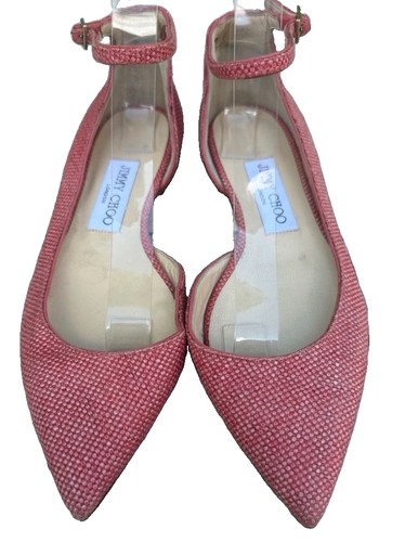 Jimmy choo lucy salmon woven - choo,