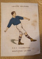 SOUTHEND UNITED FC 1920 SILK ORIGINAL BDV CIGARETTES GODFREY PHILLIPS