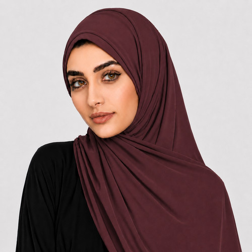 Premium dubai jersey hijab - jersey,