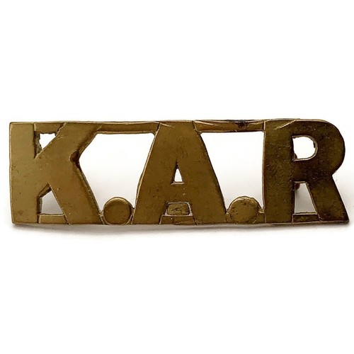 Kings african rifles regiment - kings,
