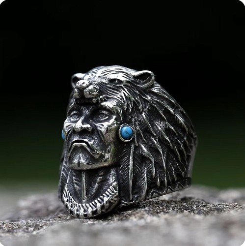 Indian chef ring - ring, stainless