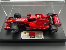 MICHAEL SCHUMACHER FERRARI F 2007 F1 BARCELONA TEST CAR 1/18 RACE SUIT CASE NEW