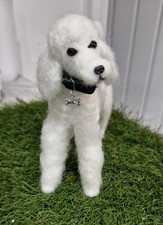 Handmade Needle felted White