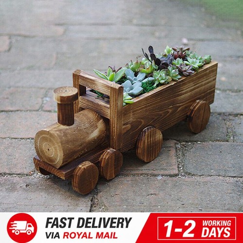 Garden modern wooden train - modern,