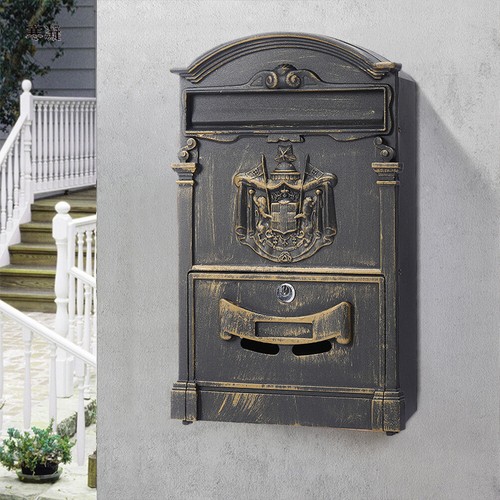 Vintage weatherproof post box - vintage,