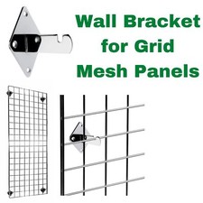 Grid mesh panel chrome shop - panel,