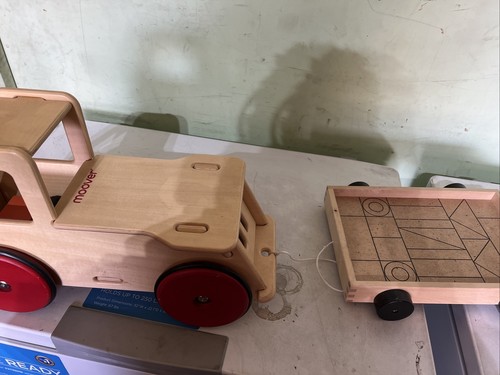 Moover wooden ride truck - moover,, ride-on