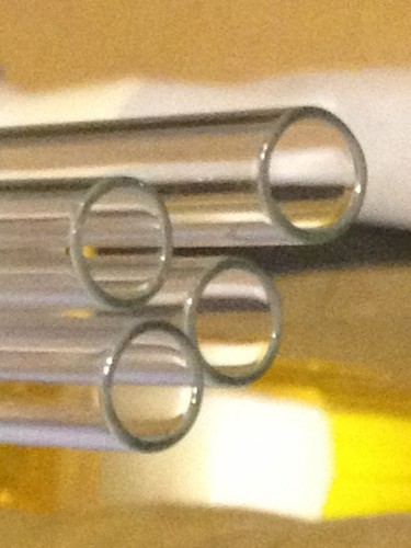 Glass pyrex tubes - pyrex, 11.75