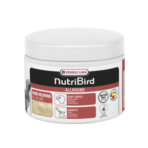 Hand rearing bird food - hand,