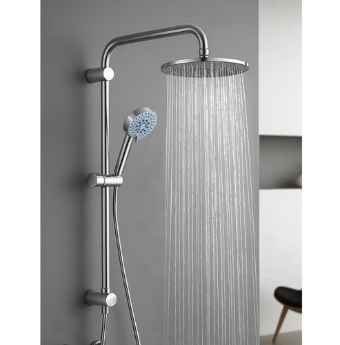 Shower riser kit twin head - riser,