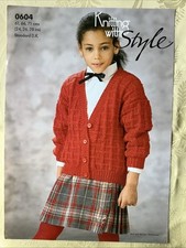 Style knitting pattern 0604