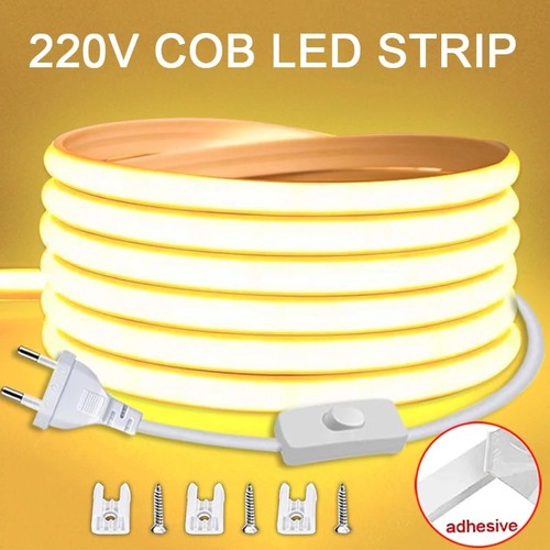 Cob led strip lights 220v - cob,