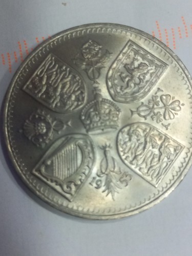 1953 qell shillings coin - 5,