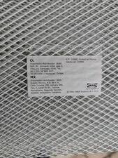 IKEA KOMPLEMENT Mesh Basket Without Pull-Out Rail White/Dark Grey Drawer Storage