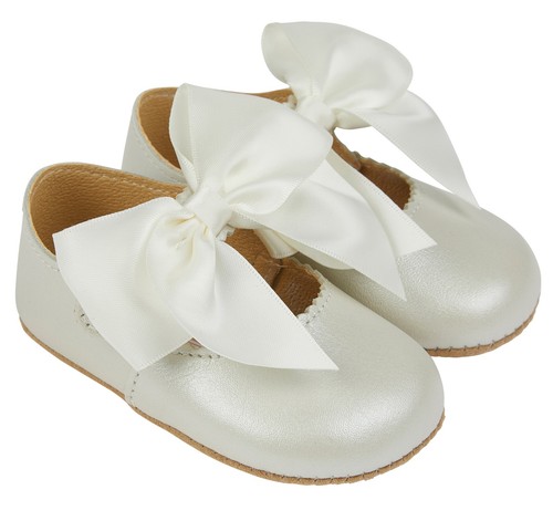 Baby girls ivory - baby, leather