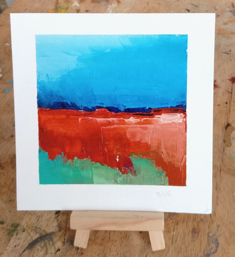 Landscape original oil - landscape,