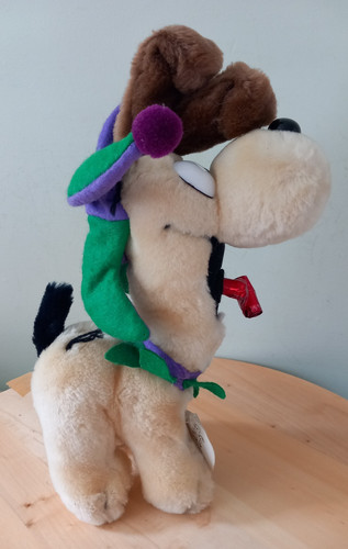 Odie jester plush garfield - odie,