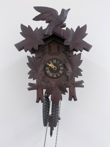 Vintage german cuckoo clock - vintage,