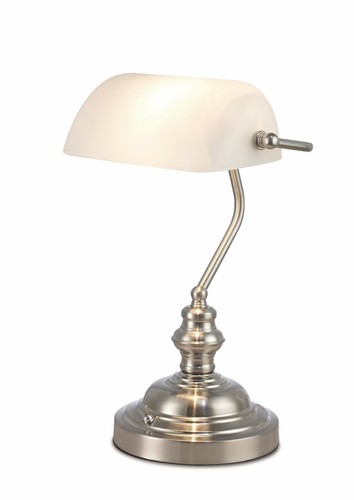 Deco d0086 morgan - bankers, lamp