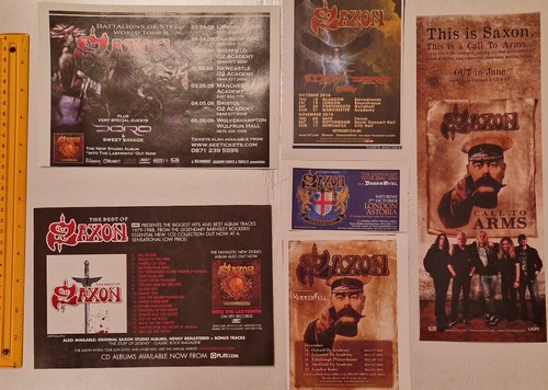 Saxons band tour - x,