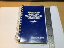 USED Jeppesen Standard Aviation Maintenance Handbook Rev 1 1985