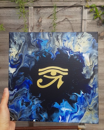 Eye original acrylic - of,
