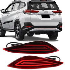 LED Rear Bumper Reflector Light For Toyota Rush Fog Lamp Tail Fog Light Kits