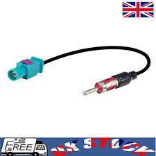 30cm Universal Fakra to DIN Car Stereo Radio Aerial Adaptor Mast Antenna Adapter