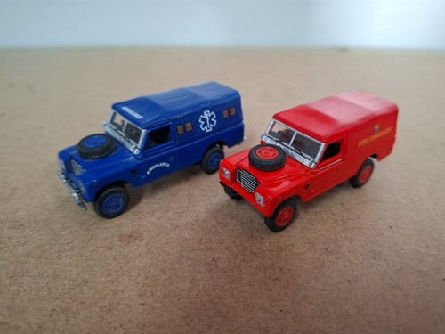 Cararama landrovers x 2 - cararama,