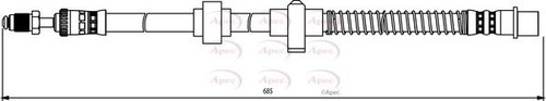 New apec rear axle right - apec,