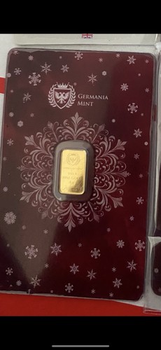Germania mint chrismas gold - 1g,