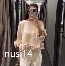 ZARA NEW WOMAN FLORAL TEXTURED