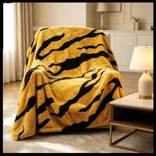 Black and yellow zebra print - yellow,