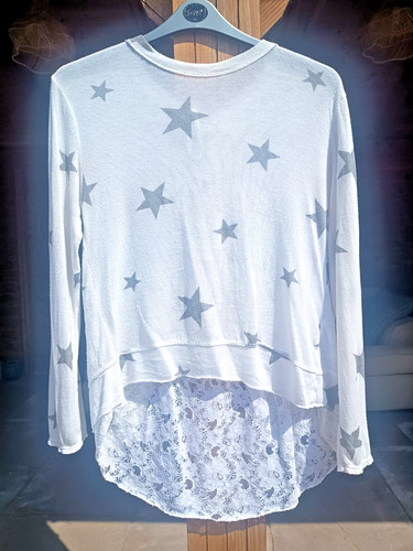 Ladies italian layered white - italian,