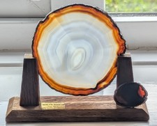 Agate Slice polished natural