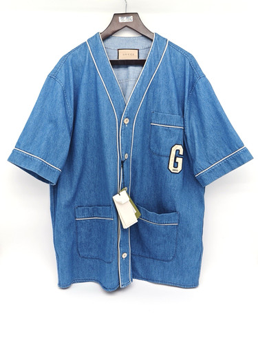 Gucci washed denim blue - denim,