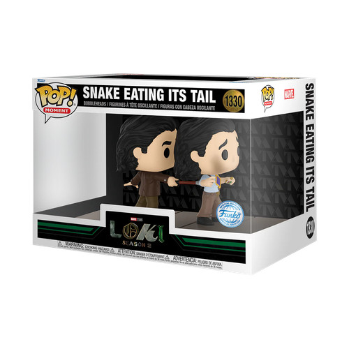 Marvel loki snake - s2:, eating