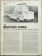 BEDFORD ROMA Autocar Motor