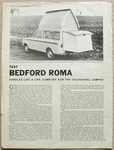 Bedford roma autocar motor - roma,
