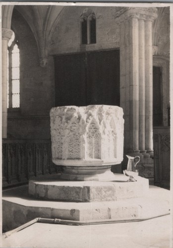 Vintage england 1939 baptismal - england,