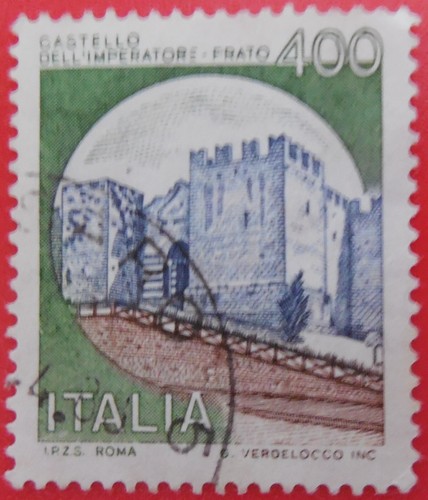 Castelli italia stamp - d'italia,