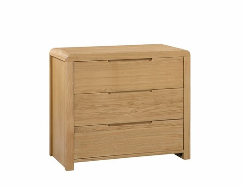 Oak drawer wide chest - wide, w85cm