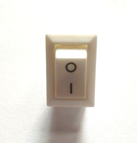 White off rocker switch - white,