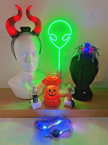 Halloween flashing - halloween,