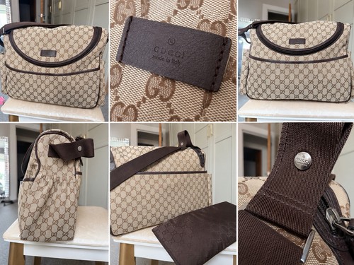 Gucci canvas leather - gucci,