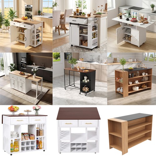 Kitchen island with drop - kitchen,