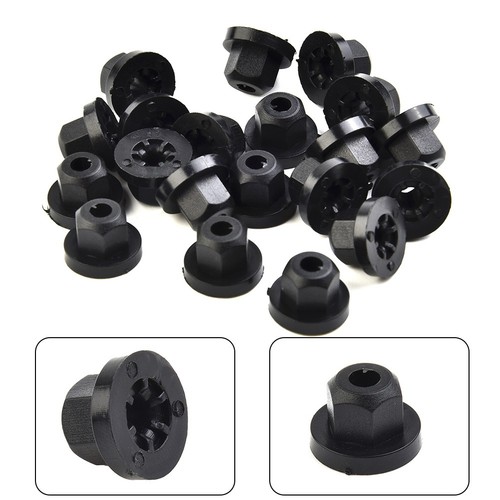 20pcs plastic nut - plastic,