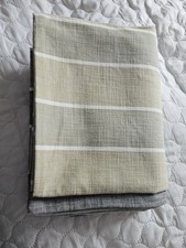 3 Bolster Pillow Cases 100% Cotton