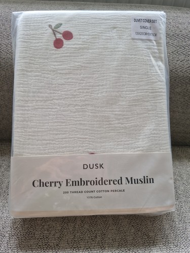 Dusk cherry embroidered - dusk,