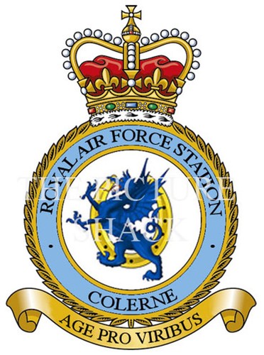 Raf station badge metal - raf,
